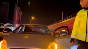 Bursa'da Alkollü Sürücü Otomobilini Kırıp Gözaltına Alındı