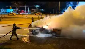 Bursa'da Otomobilde Ani Yangın!