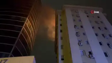 Şehir Merkezinde İş Hanında Yangın!