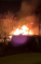 Depo Yangını Bursa'da Söndürüldü