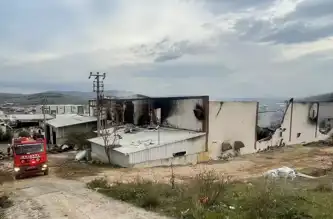 Mobilya Fabrikasında Büyük Yangın!