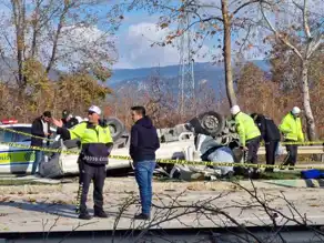 Bursa'da Kamyonet Kazası: 2 Ölü