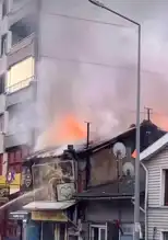 Mudanya'da İş Yeri Yanarak Küle Dönüştü