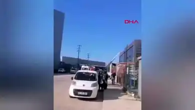 İnegöl Tekstil Fabrikasında Yangın!