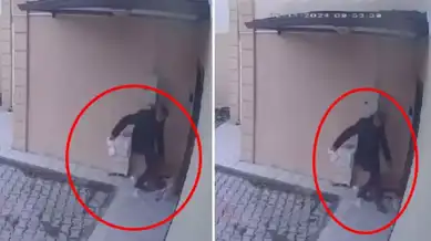 Sitede Köpeğe Saldırı! Tekme ve Ayakkabı Fırlatma