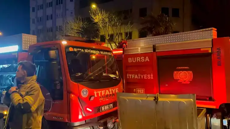 Bursa'da Yangın Sonrası Ceset Bulundu